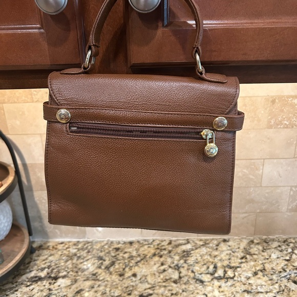 Burberry’s Vintage Satchel Purse leather - Picture 2 of 8